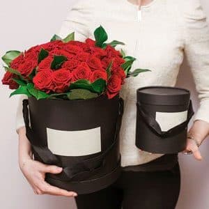 باکس گل ساده – گل فروشی پیمان