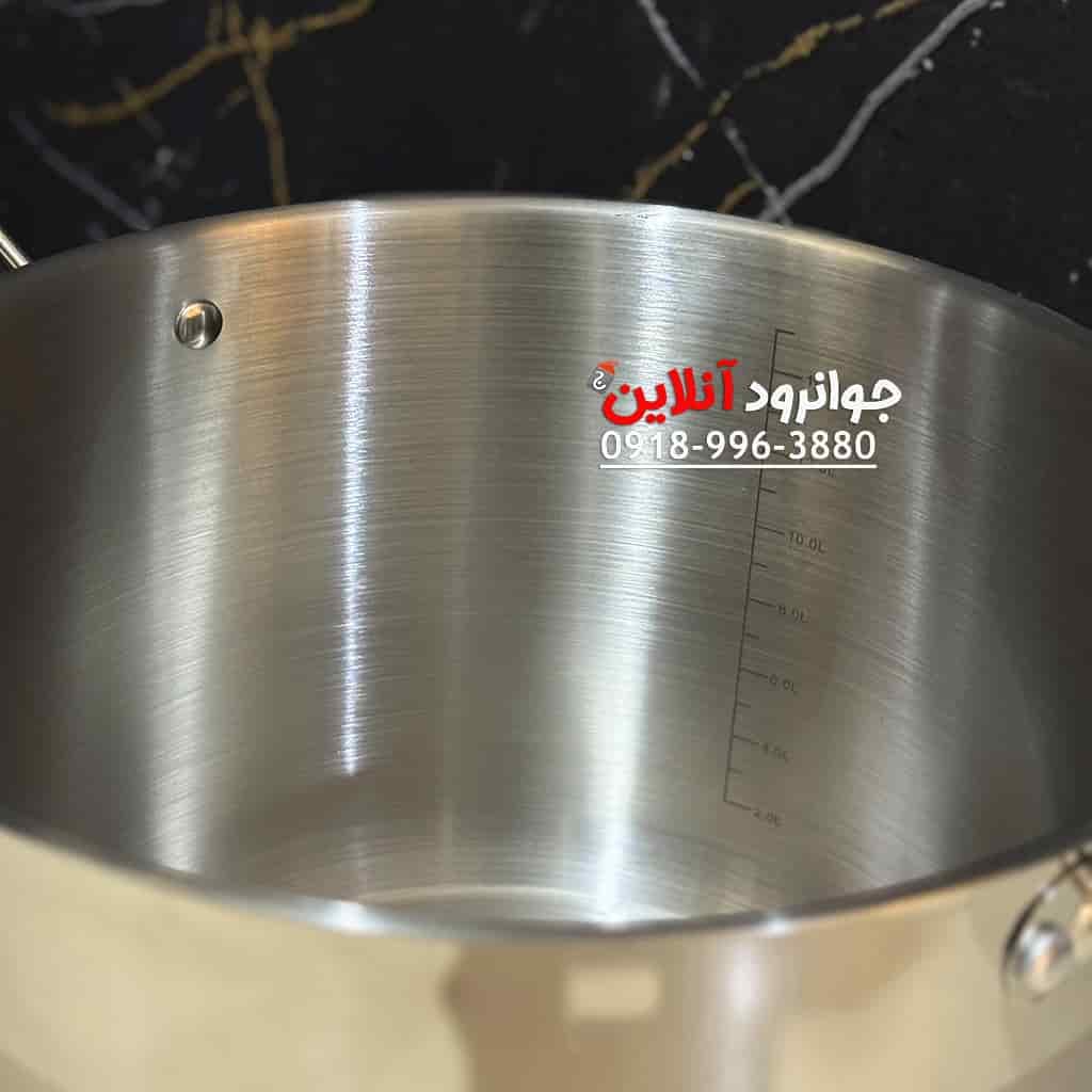 قابلمه استیل زیو سایز 32 مدل Zio Z-32 — تصویر ۱۲