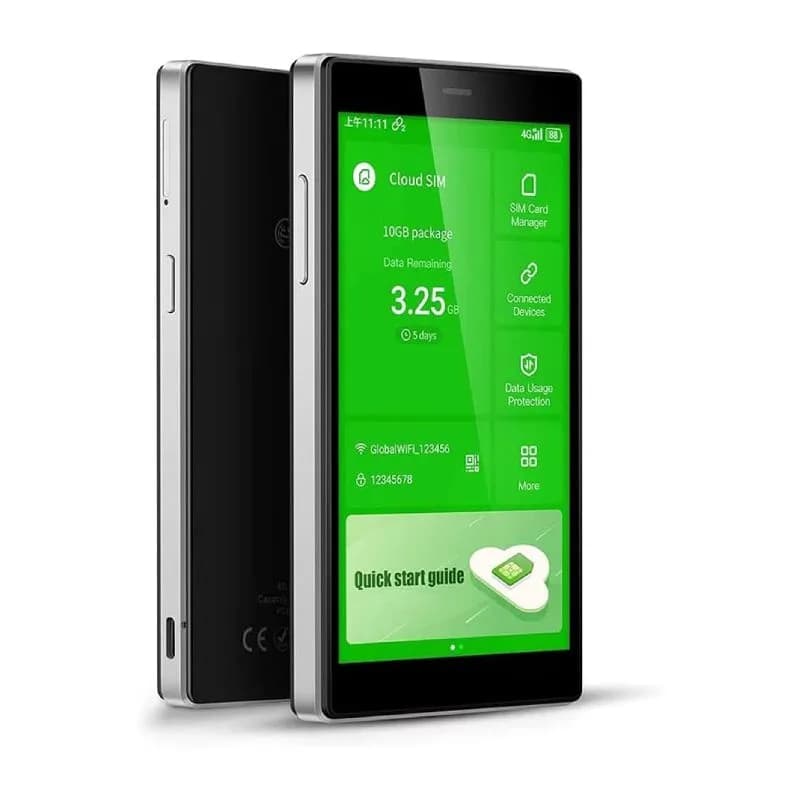 مودم جیبی 4G قابل حمل گلوکالمی مدل GlocalMe G4 Pro (استوک) — تصویر ۱۰