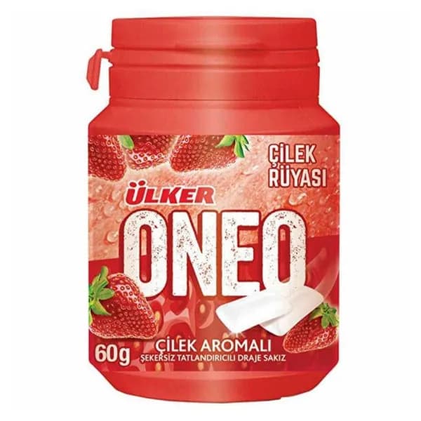 آدامس ONEO با طعم توت فرنگی 60 گرم