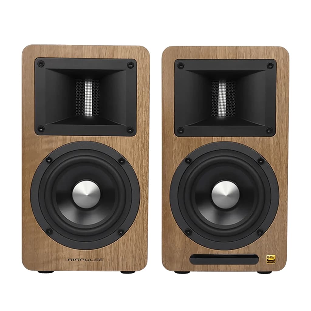 اسپیکر دسکتاپ ادیفایر مدل EDIFIER AIR PULSE STYLING WOOD A80 رنگ قهوه ای | دنیا کامپیوتر — تصویر ۳