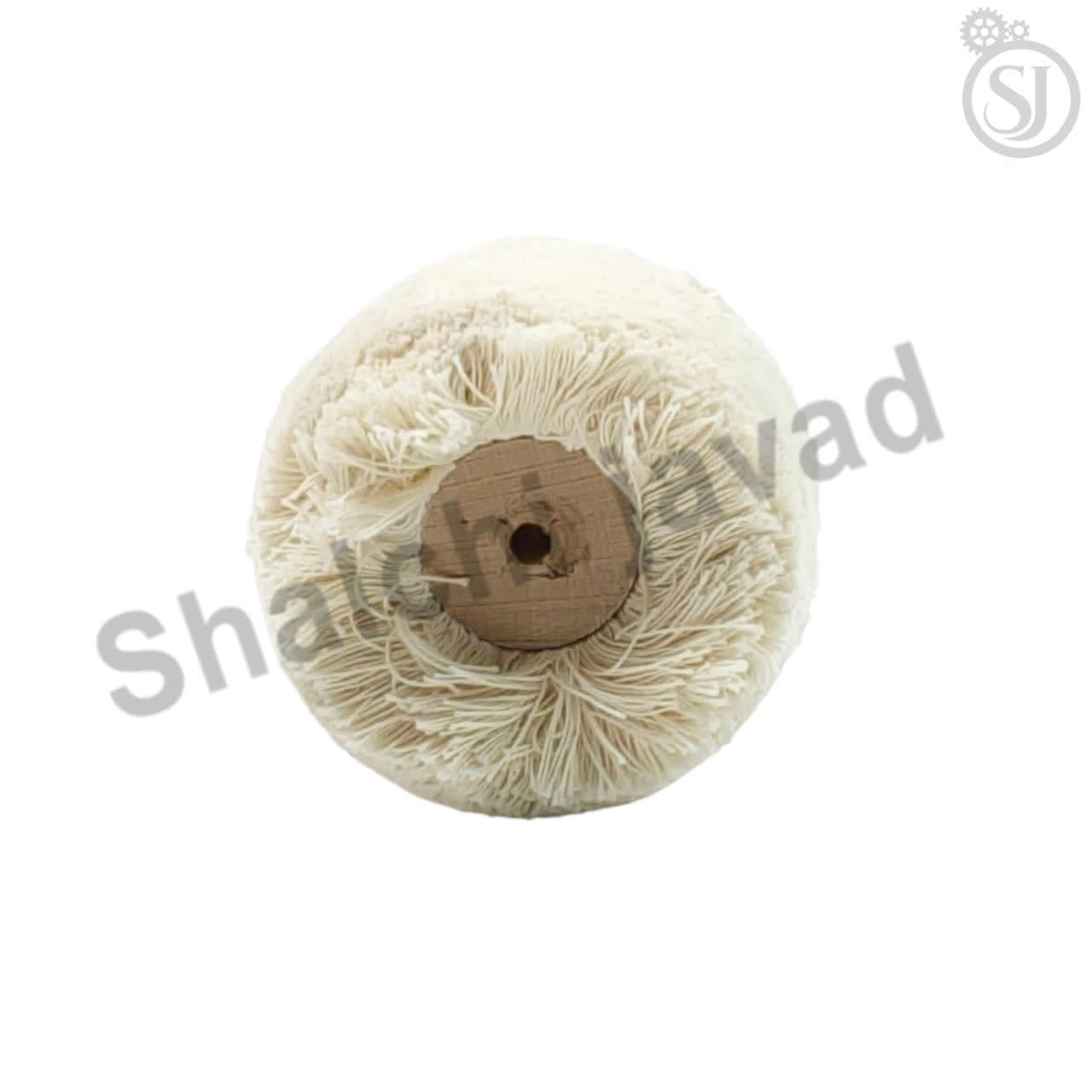 فرچه نخی سر موتور ترک | فرچه پرداخت و تمیزکاری زرگری — تصویر ۵