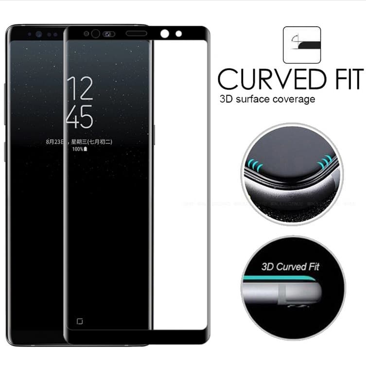 محافظ صفحه نمایش شیشه ای ۳D Nillkin Galaxy Note9