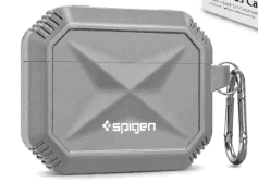 کاور ایرپاد اسپیگن مدل SPIGEN Airpod Pro2 Silicon طوسی