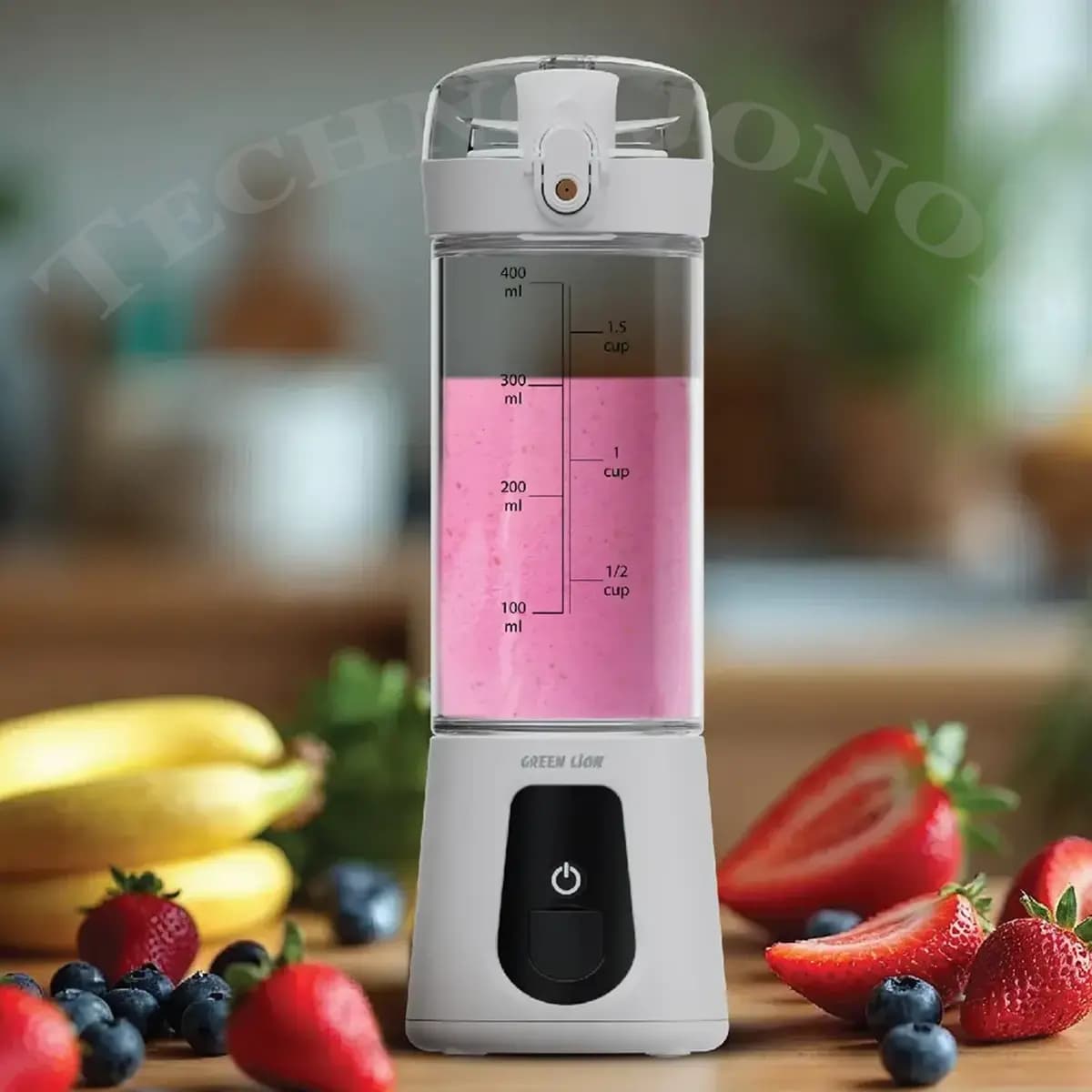 شیکر و مخلوطکن شارژی گرین لاین 180 وات | مدل Juice Mate Pro GL-JU20 — تصویر ۷