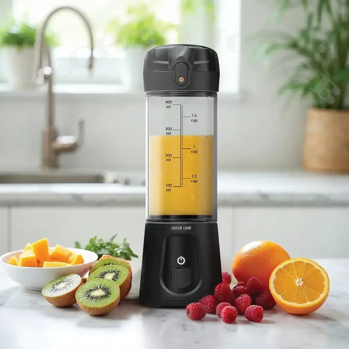 شیکر و مخلوطکن شارژی گرین لاین 180 وات | مدل Juice Mate Pro GL-JU20 — تصویر ۴