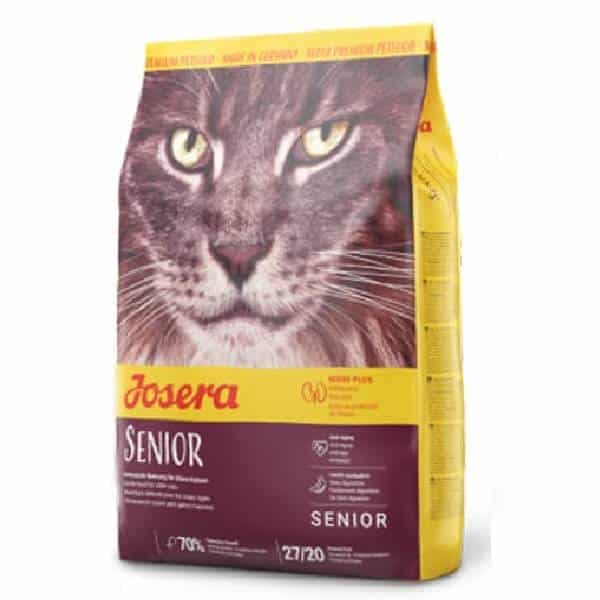 غذای خشک گربه بالغ جوسرا مدل سنیور Josera Senior طعم مرغ