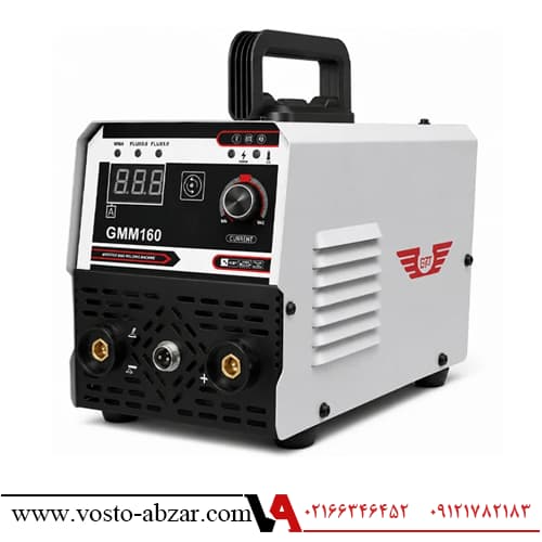 اینورتر جوشکاری 160 آمپر co2 سه کاره جی آر تی مدل GMM160 — تصویر ۳