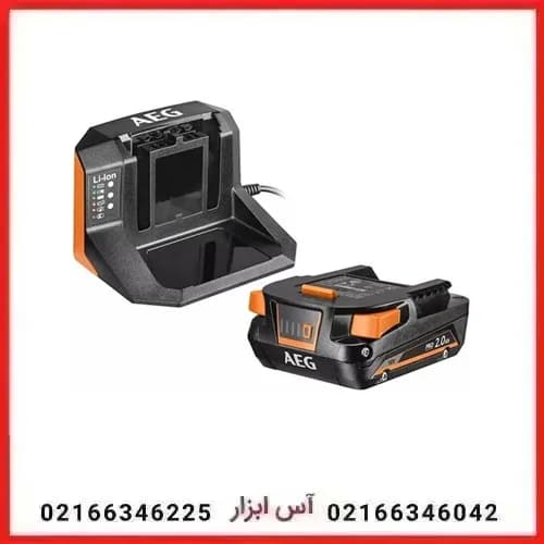 ست باتری و شارژر 18 ولت آاگ مدل SETLL1820SAL — تصویر ۲