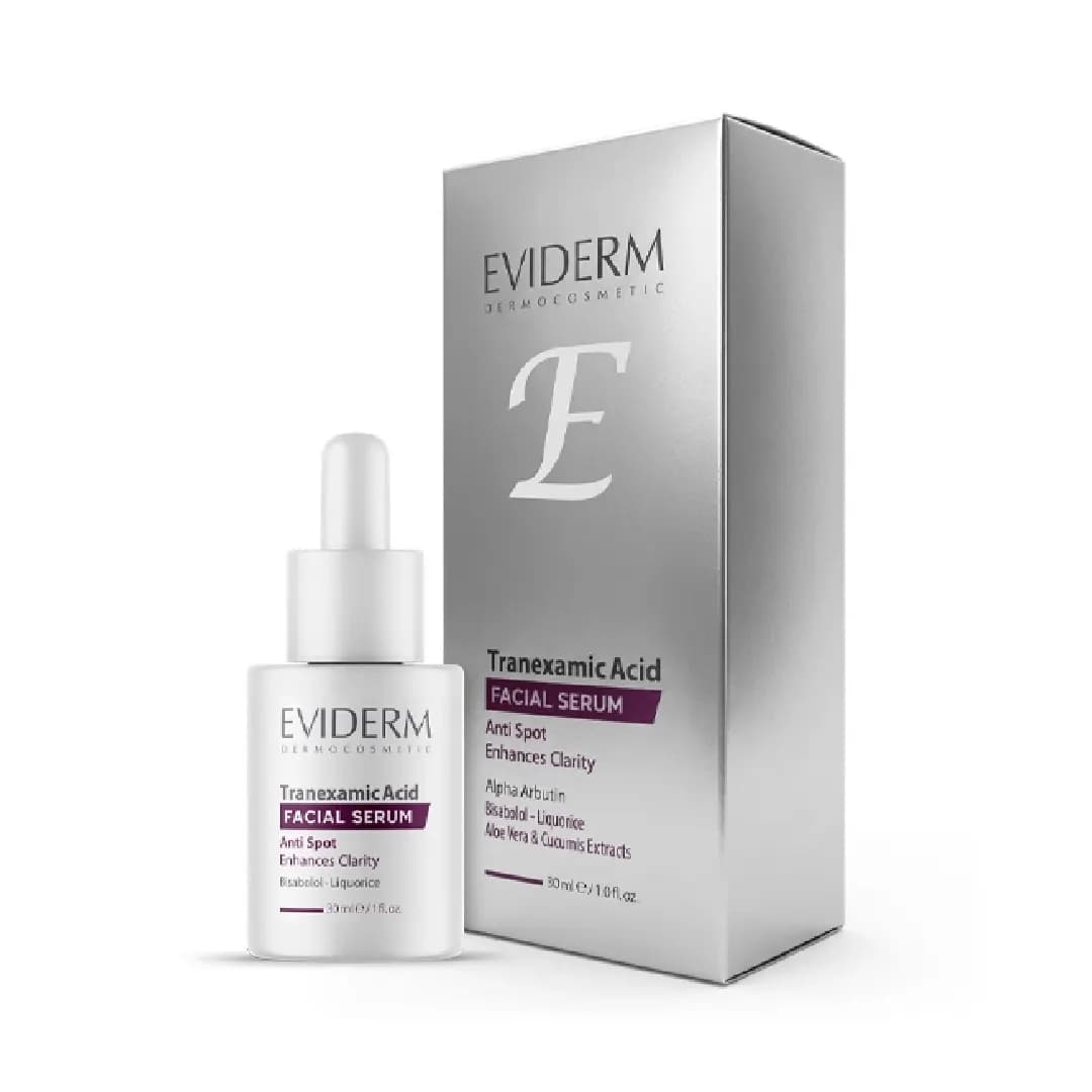 سرم صورت ضدلک اویدرم حاوی ترانگزامیک اسید 30 میلی لیتر/Eviderm Facial Serum Tranexamic Acid 30ml