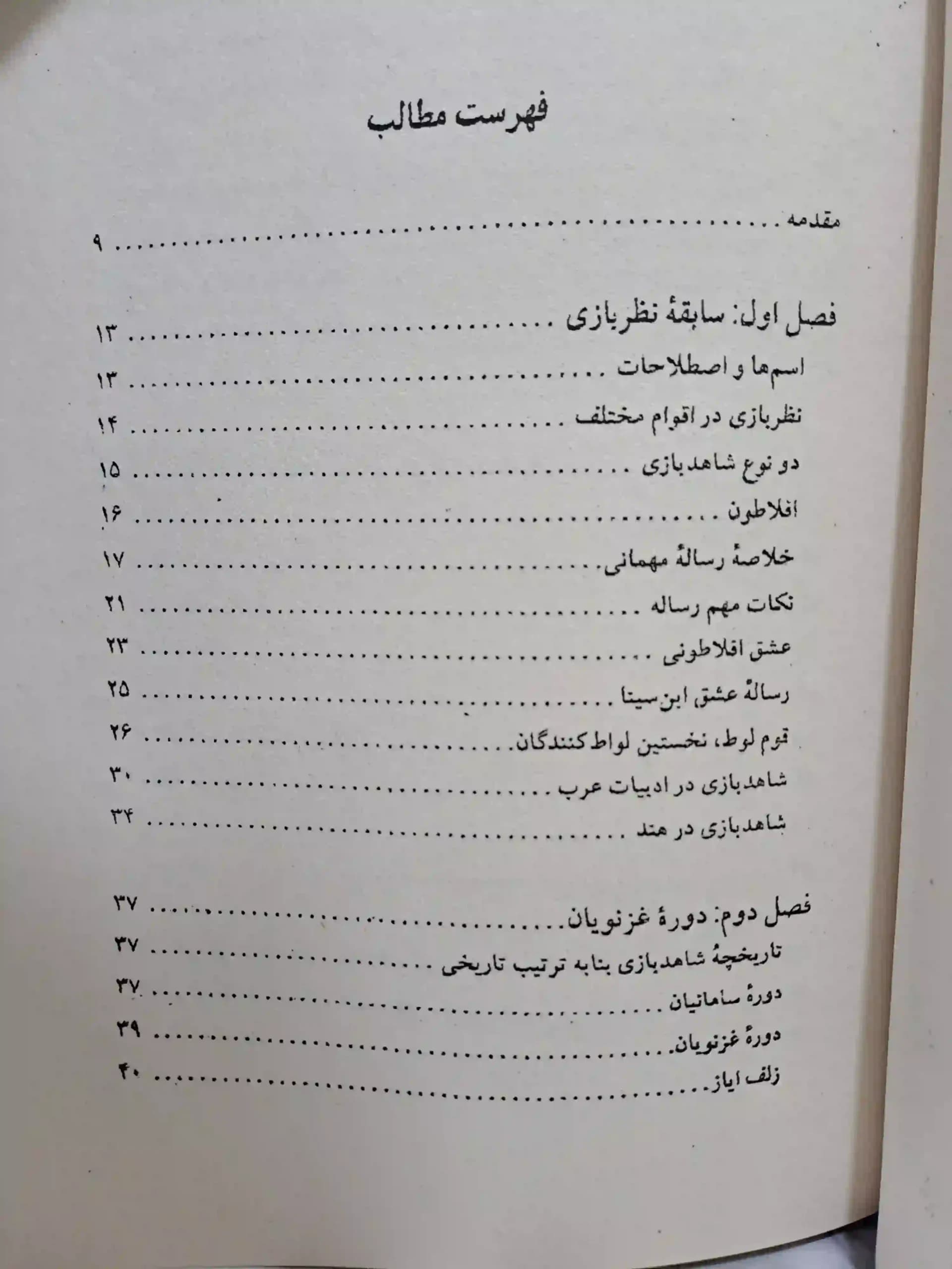 شاهد بازی در ادبیات فارسی — تصویر ۹