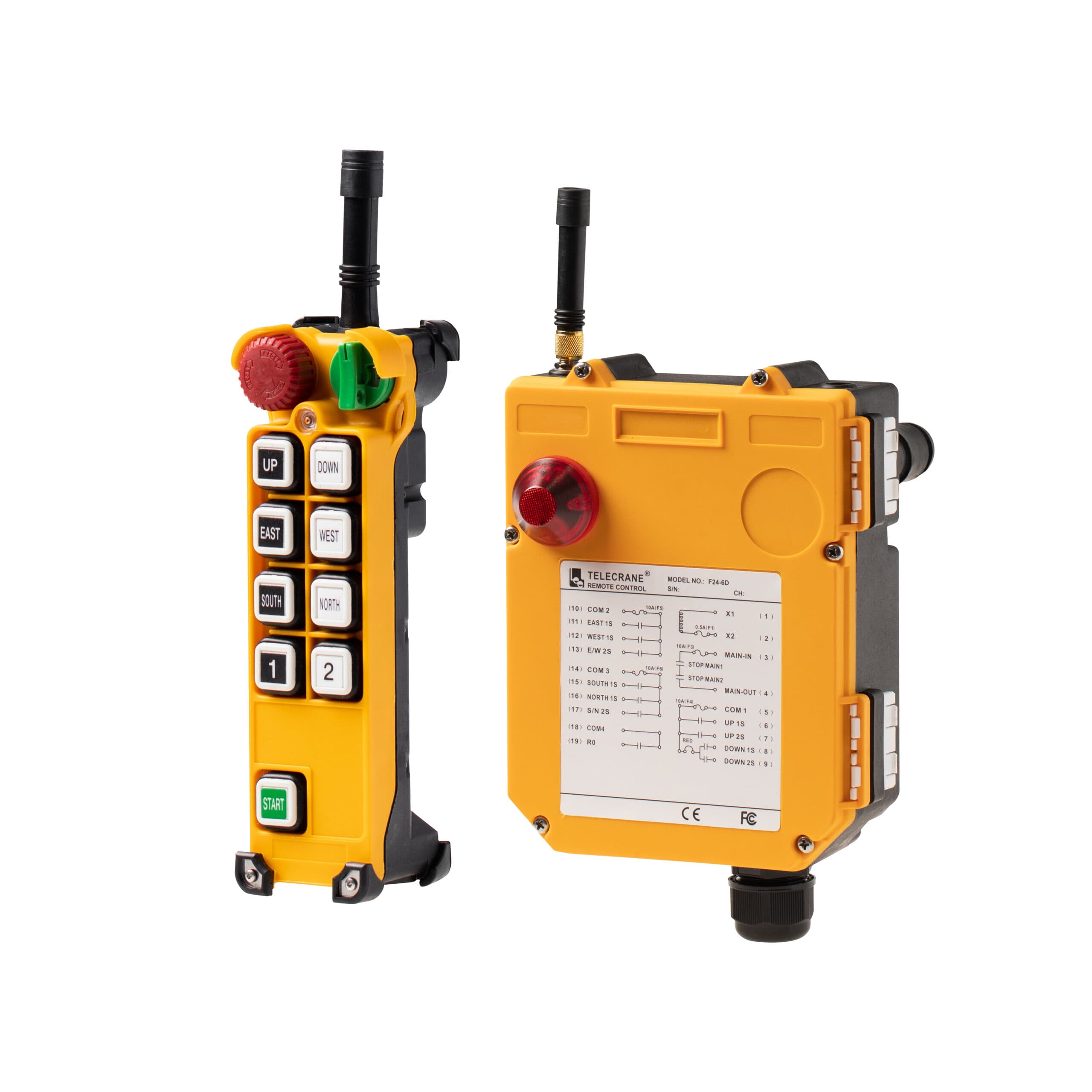 ریموت کنترل تله کرین TELECRANE F24-8S