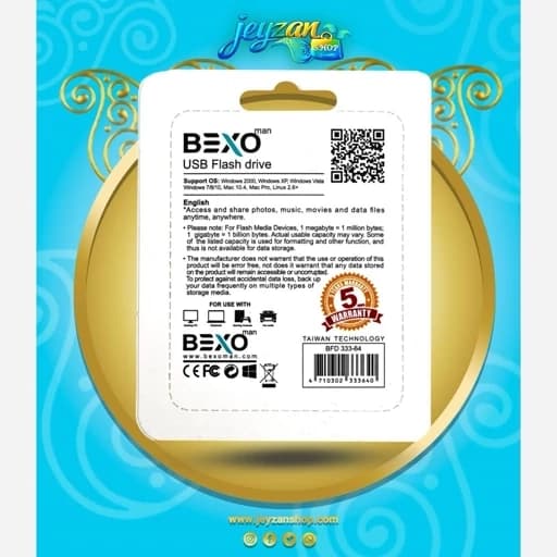 فلش مموری بکسو مدل B333 ظرفیت 64گیگابایت — تصویر ۵