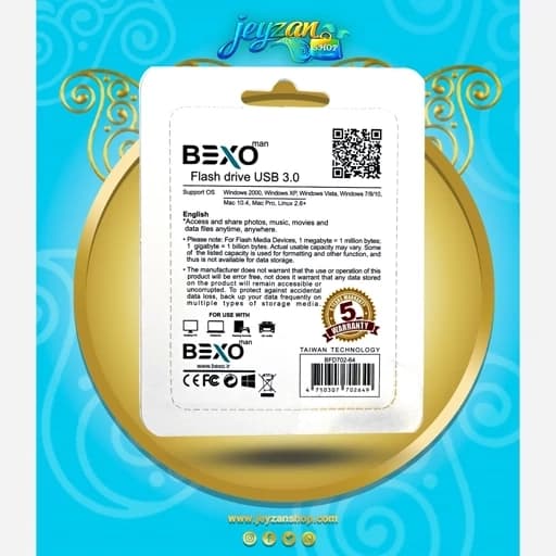 فلش مموری بکسو مدل B702 ظرفیت 64گیگابایت — تصویر ۵