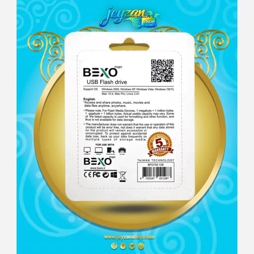 فلش مموری بکسو USB3 مدل B702 ظرفیت 128 گیگابایت — تصویر ۳