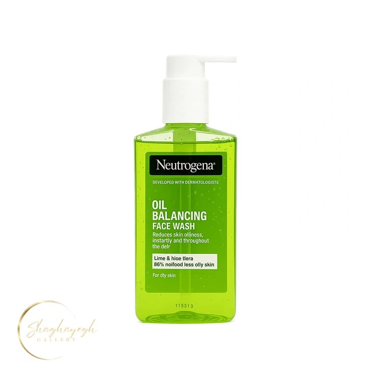 ژل شستشو کنترل چربی نوتروژینا Neutrogena oil balancing Facial Wash 200ml — تصویر ۴