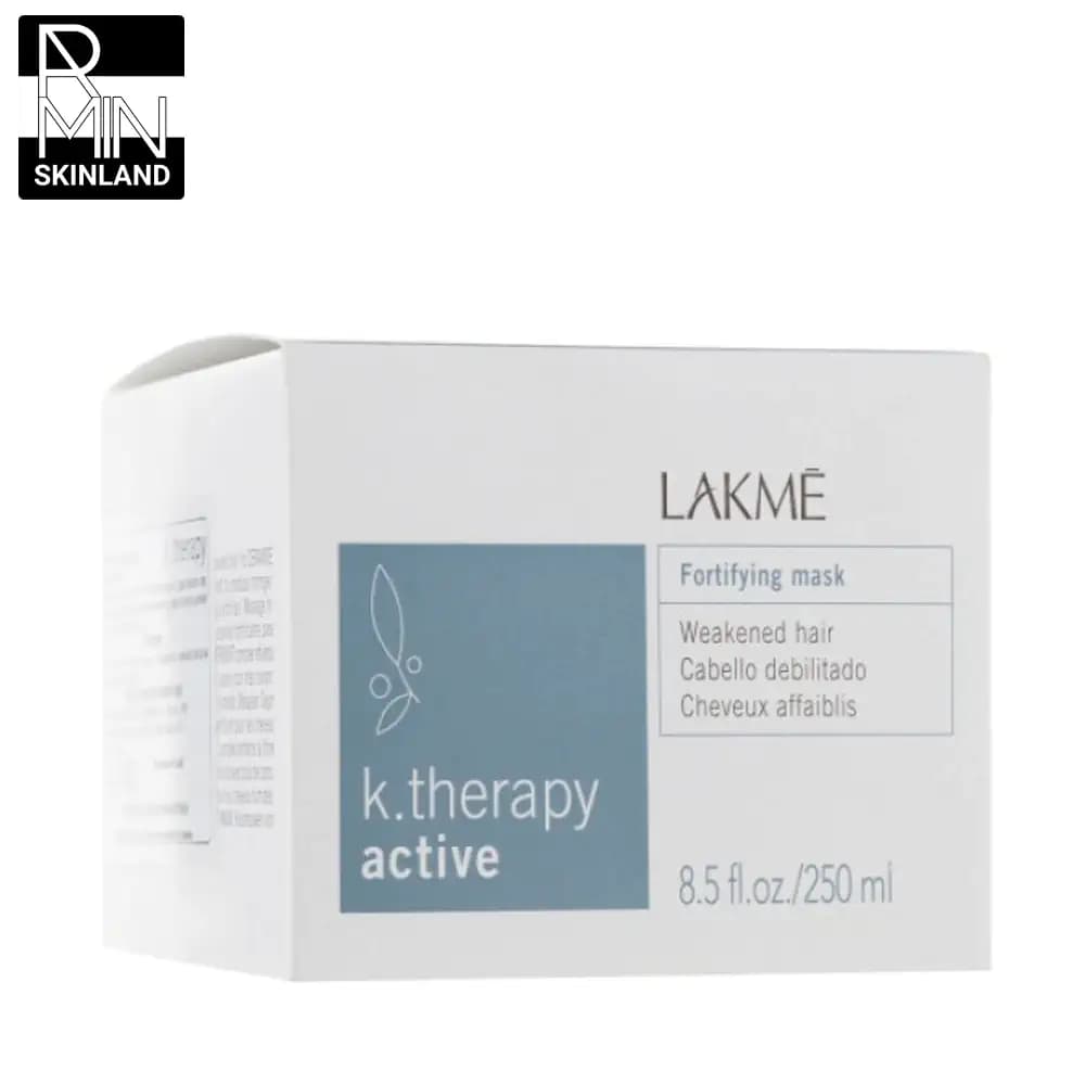 ماسک مو ضد ریزش و تقویت کننده لاکمه سری K.Therapy مدل Active حجم 250 میل — تصویر ۱۰