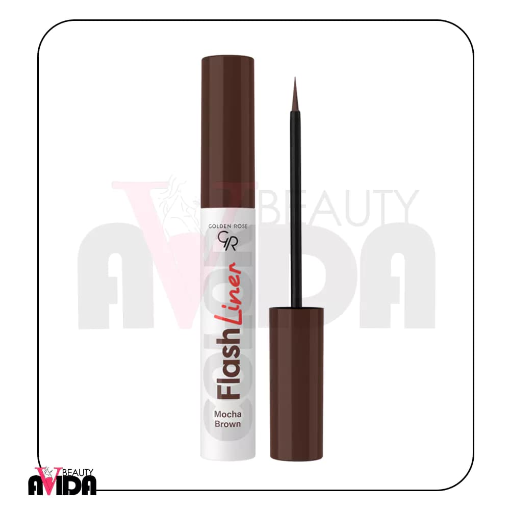خط چشم رنگی گلدن رز Golden Rose Flash Liner Mocha Brown شماره 108 — تصویر ۵