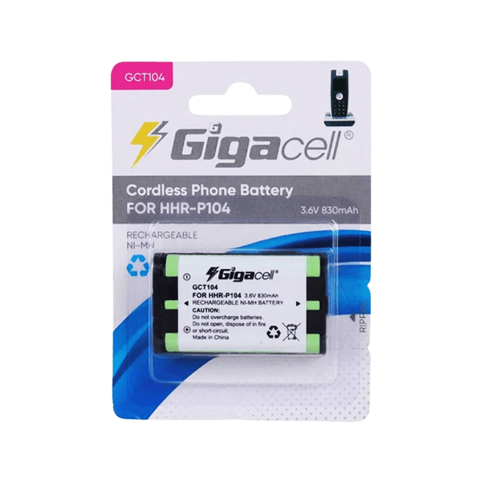 باتری شارژی تلفن گیگاسل P-104
