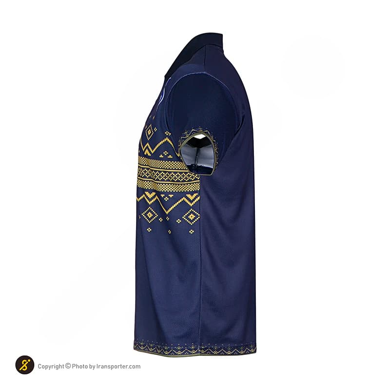 پولوشرت ورزشی مردانه گل گهر آلشپرت MUH3073-400 هواداری — تصویر ۹