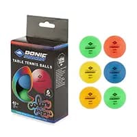 توپ پینگ پنگ دونیک شیلدکروت 40+ Colour Popps بسته 6 عددی — تصویر ۳