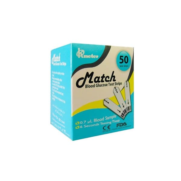 نوار تست قند خون اوکی مترمدل مچ MATCH