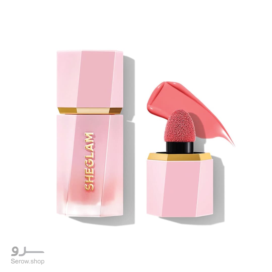 رژگونه مایع مات مدل color bloom رنگ hot topic — تصویر ۲
