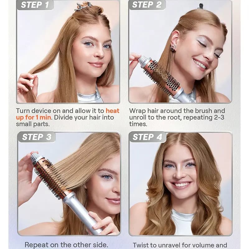 برس حرارتی شیگلم مدل It-Curl Thermal Blowout Brush — تصویر ۴