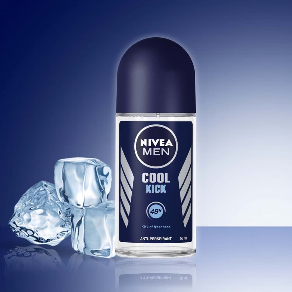 مام رول ضد تعریق مردانه 50 میل کول کیک 48 ساعته MEN 48h Cool Kick Anti perspirant Roll on 50ml — تصویر ۲