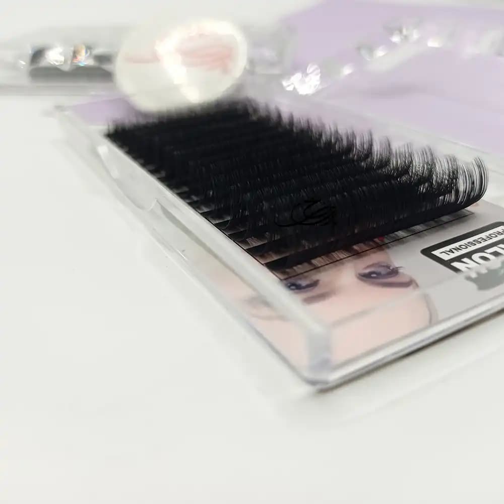 مژه مصنوعی والیوم سالن SALON فر D MIX 0.07 — تصویر ۴