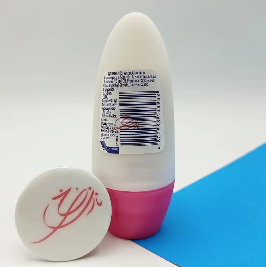رول ضد تعریق زنانه رکسونا Rexona مدل پودر درای powder dry + whitening حجم 50 میلی لیتر — تصویر ۳