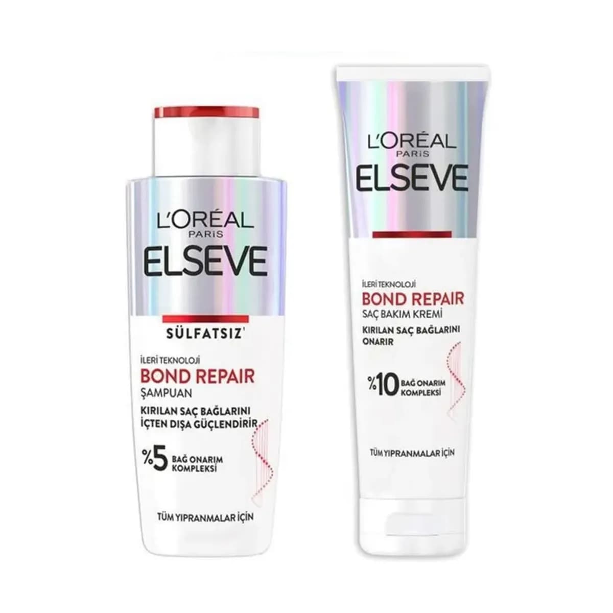 پک شامپو و نرم کننده بدون سولفات ELSEVE BOND REPAIRترمیم کننده قوی مو — تصویر ۲