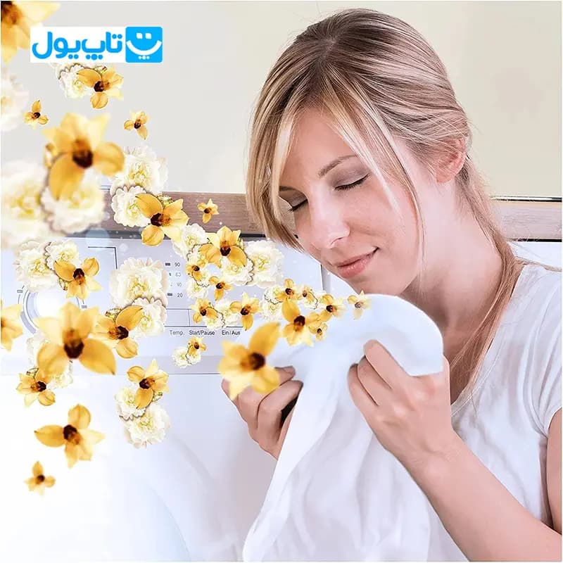 دانه های خوشبو کننده لباس لنور lenor رایحه نسیم تابستانی 176 گرم — تصویر ۷