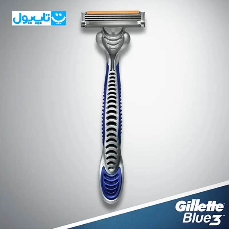 خودتراش ژیلت Gillette مدل Blue 3 Comfort بسته 6 عددی (اروپایی اصل) — تصویر ۷