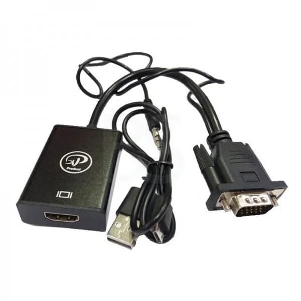مبدل VGA به HDMI ایکس پی پروداکت مدل T906 — تصویر ۷