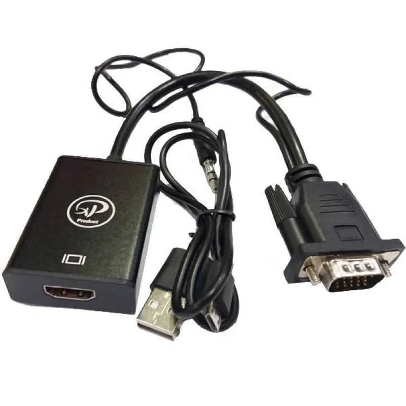 مبدل VGA به HDMI ایکس پی پروداکت مدل T906 — تصویر ۱۰