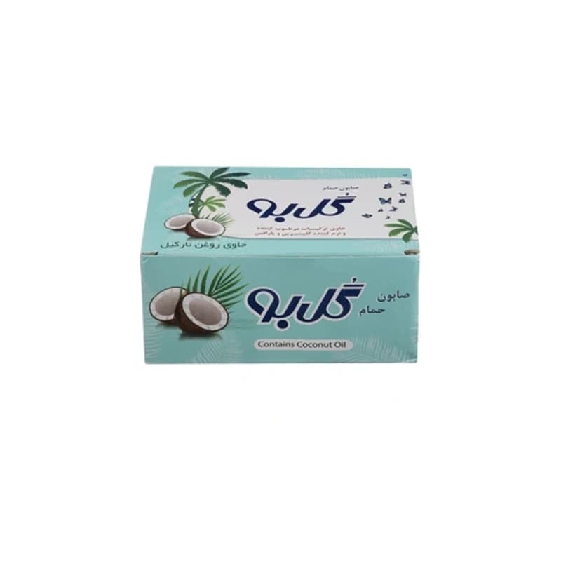 صابون شستشو گل بو مدل Coconut وزن 120 گرم — تصویر ۳