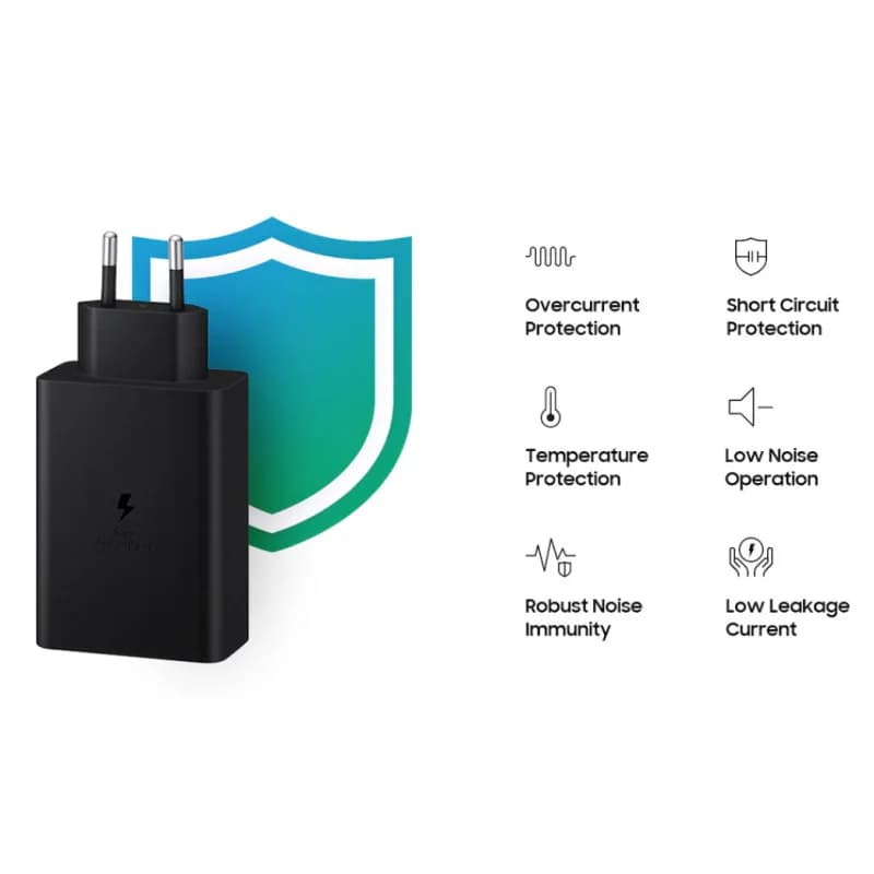 شارژر 65 وات سامسونگ مدل 65Watt Trio EP-T6530 — تصویر ۷