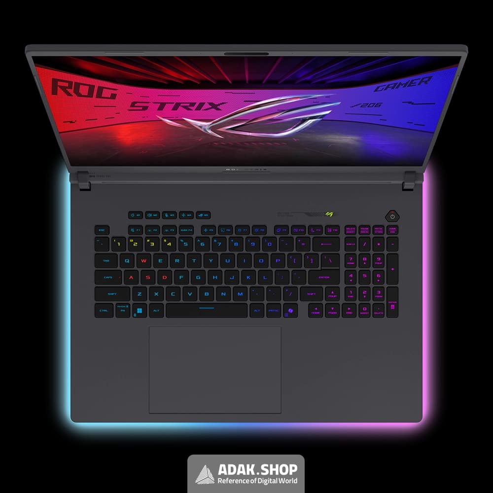 لپ تاپ ایسوس ROG Strix 18 G815LM Ultra9 290HX Plus 32GB 1TB RTX5060 WQXGA — تصویر ۴