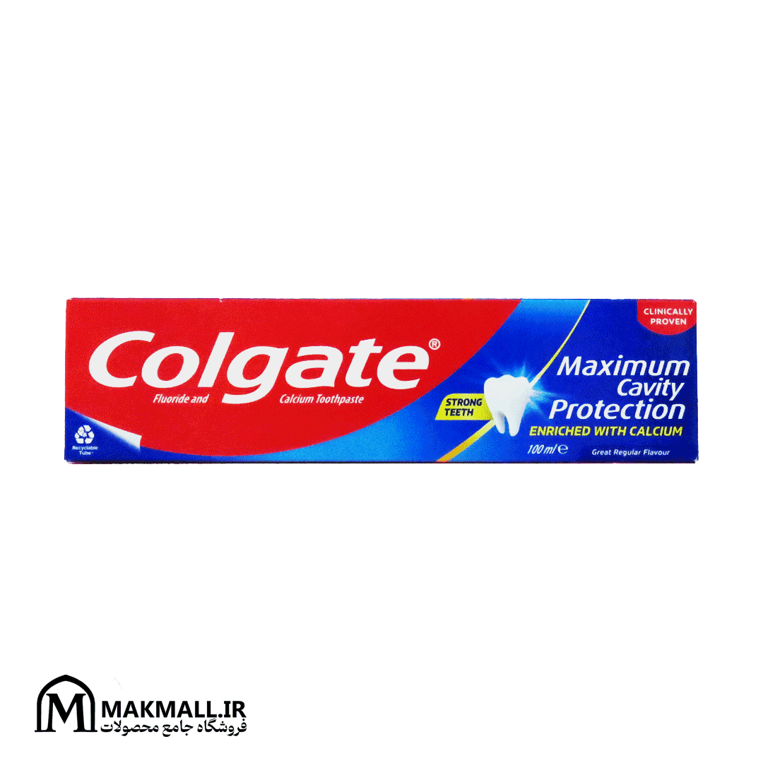 خمیر دندان کلگیت مکسیموم کویتی 100 میل | Colgate maximum cavity protection 100ml