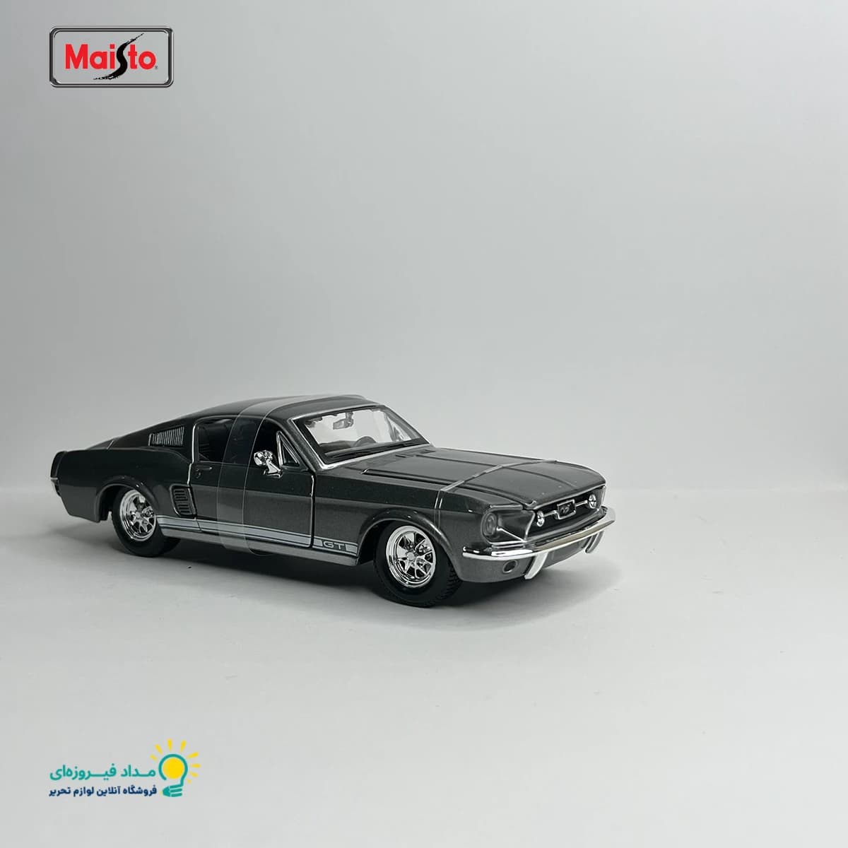 ماکت فلزی فورد Mustang GT مدل 1967 مقیاس 1:24 — تصویر ۵
