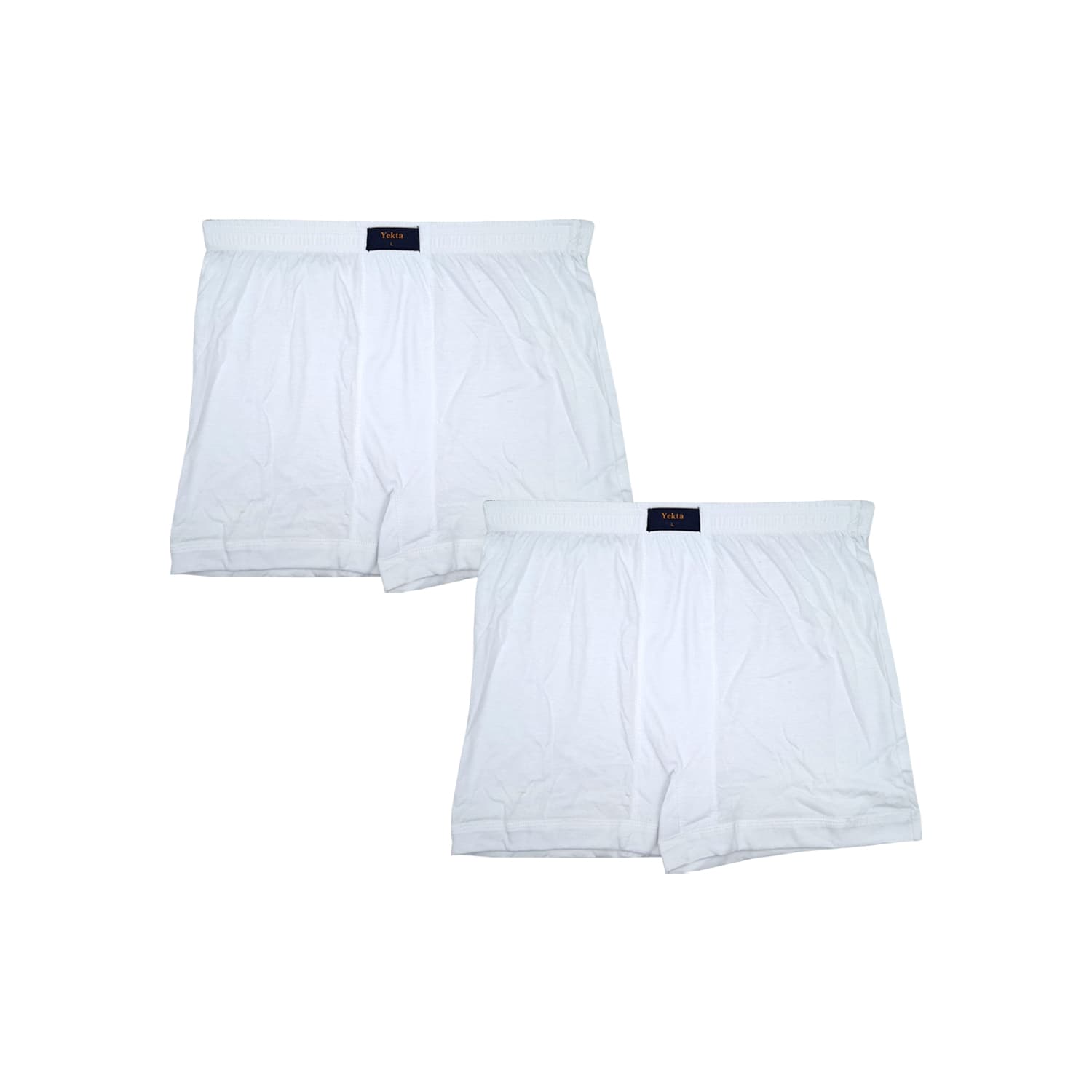 شورت مردانه پادار نخی یکتا کد 2162 بسته 2 عددی (سفید،مشکی و رنگی) — تصویر ۱۱