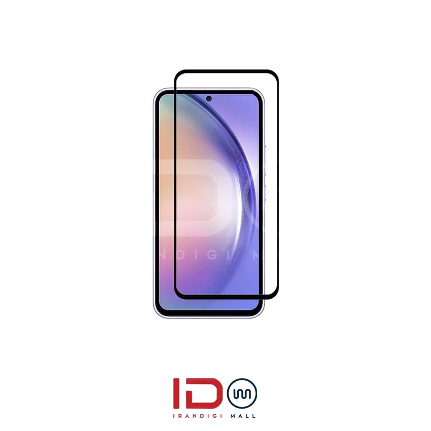 گلس شیشه ای تمام صفحه و فول چسب گوشی سامسونگ مدل Samsung A54 5G برند ردلیبل