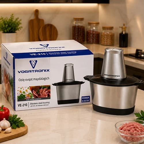 خردکن 6 لیتری وگاترونیکس مدل VE-210 — تصویر ۴