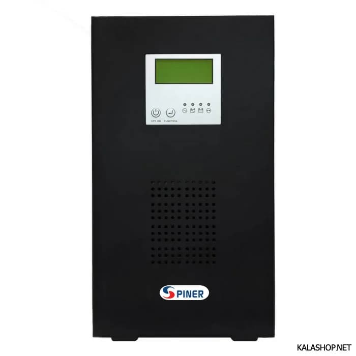 یو پی اس UPS LINE INTERACTIVE SPINER 1024 1000VA باتری خارج — تصویر ۶