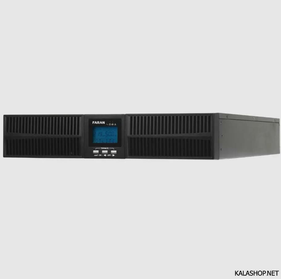 یو پی اس فاران مدل FARAN VIGOR RT 6KS 240VDC باتری خارجی — تصویر ۸