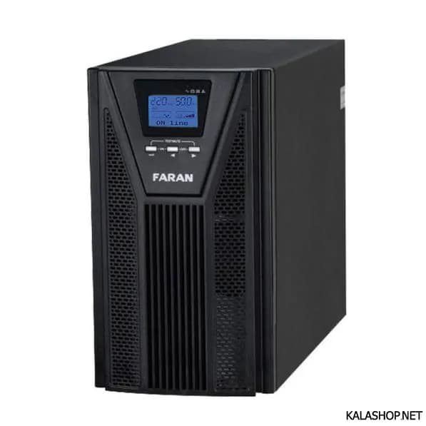 یو پی اس فاران مدل FARAN TITAN PLUS 2KS 48VDC باتری خارجی — تصویر ۶