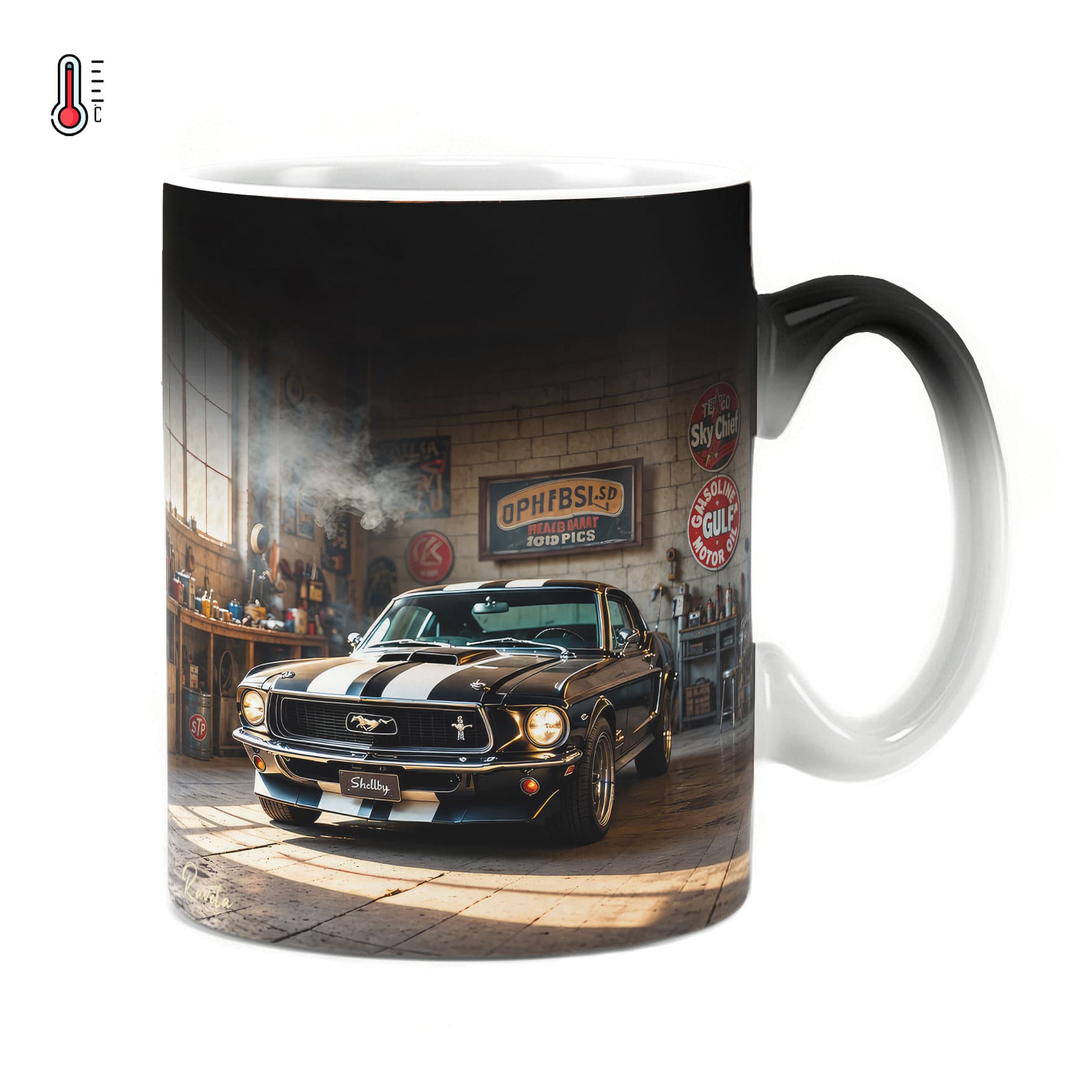 ماگ حرارتی راویتا طرح فورد موستانگ شلبی – Ford Mustang Shelby GT500 کد 3874