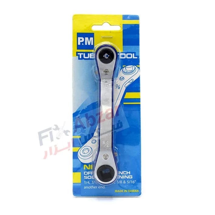 آچار چیلر P&M مدل 123 جغجغه ای