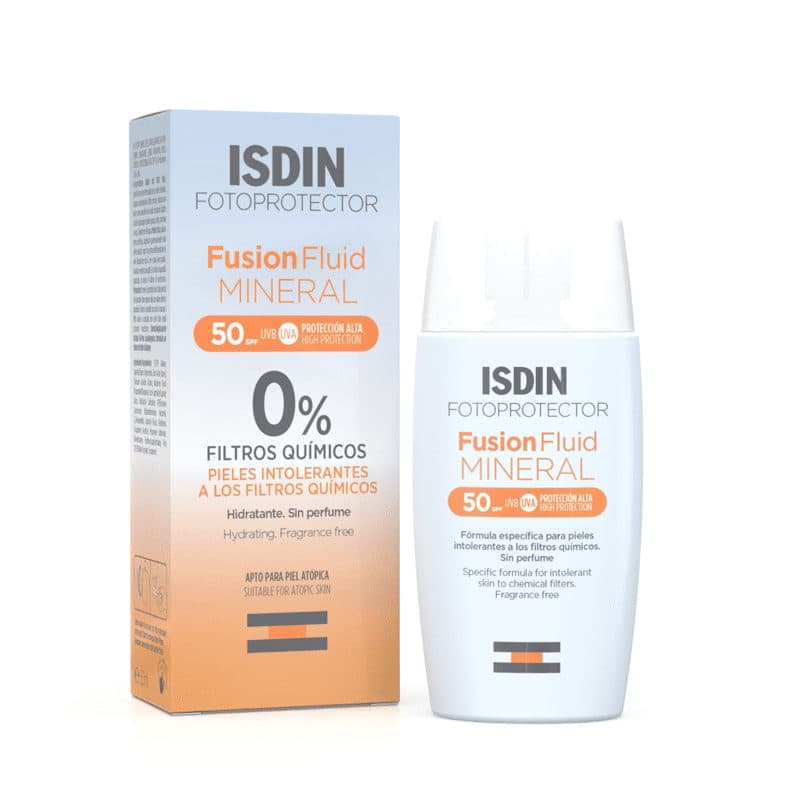 ضدآفتاب فیوژن فلوید مینرال ایزدین isdin SPF50 — تصویر ۶